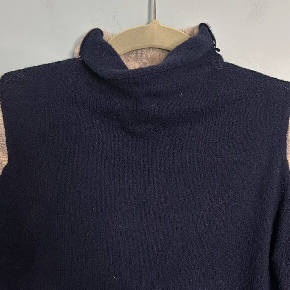 CENTRAL PARK WEST Crocker Colorblock Turtleneck Sweater - Picture 5 of 9